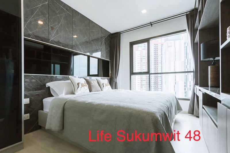 ให้เช่าคอนโด ไลฟ์ สุขุมวิท 48 พื้นที่ 41 ตร.ม. 2 ห้องนอน เช่า 20,000 บ/ด