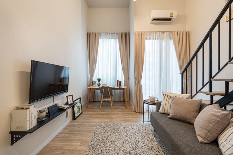 ให้เช่าคอนโด บลอสซั่ม คอนโด แอท แฟชั่น บียอนด์ 35 ตร. ม. 1 ห้องนอน เช่า 12,000 บ/ด