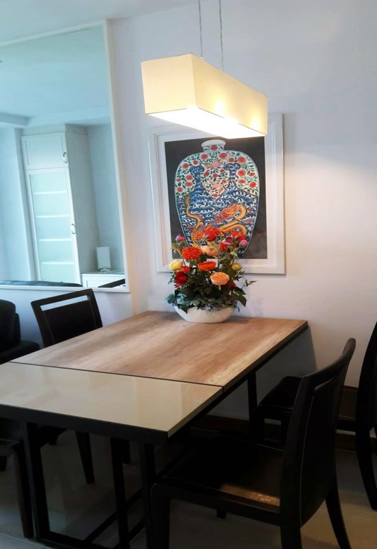 ขายคอนโด ลุมพินี เพลส รัชโยธิน พื้นที่ 56 ตร.ม. 2 ห้องนอน ขาย 5.6 ล้านบาท