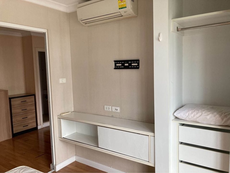 ให้เช่าคอนโด ลุมพินี เพลส พระราม 9 พื้นที่ 34 ตร.ม. 1 ห้องนอน เช่า 12,000 บ/ด