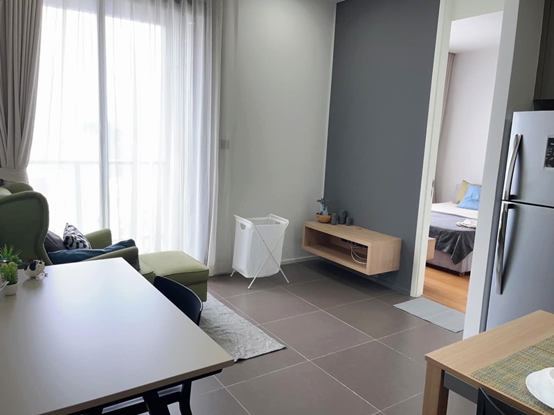 ให้เช่า เอ็ม จตุจักร พื้นที่ 34 ตร.ม. 1 ห้องนอน เช่า 19,000 บ/ด