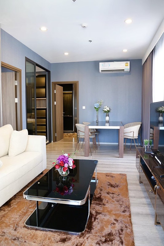 ให้เช่าคอนโด ไอดีโอ โมบิ อโศก พื้นที่ 56 ตร.ม. 2 ห้องนอน เช่า 37,000 บ/ด