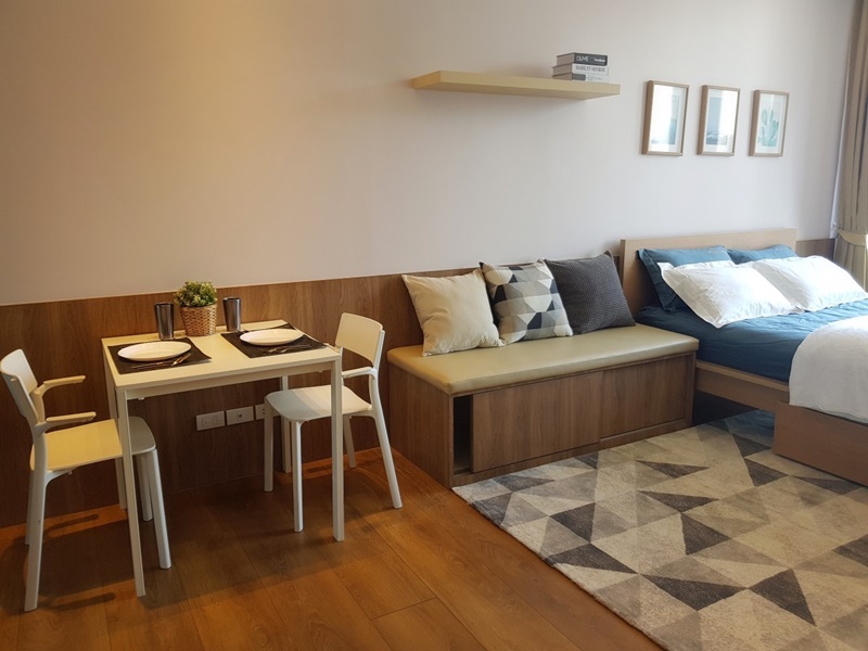 ให้เช่าคอนโด พาร์ค 24 พื้นที่ 29 ตร.ม. สตูดิโอ เช่า 20,000 บ/ด