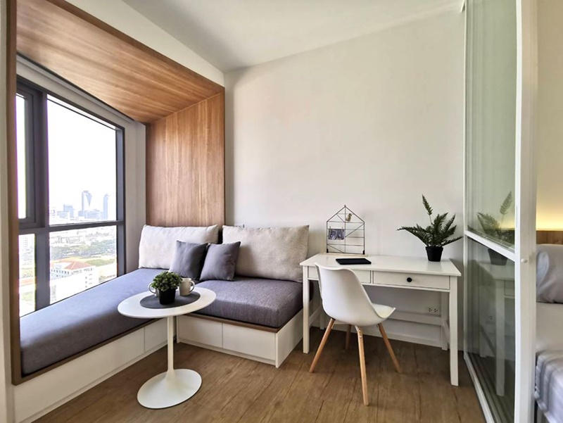 ให้เช่าคอนโด ทริปเปิล วาย เรสซิเดนซ์ พื้นที่ 34 ตร.ม. 1 ห้องนอน เช่า 28,000 บ/ด