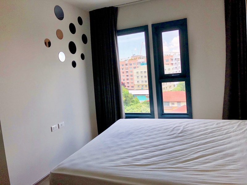 ให้เช่าคอนโด เดอะ เบส สุขุมวิท 50 พื้นที่ 42 ตร.ม. 1 ห้องนอน เช่า 20,000 บ/ด