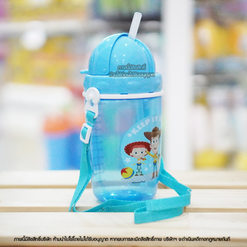 Pureen ถ้วยหลอดดูด 360ml พร้อมสายคล้อง ลาย Toy Story Straw Cup with Strap