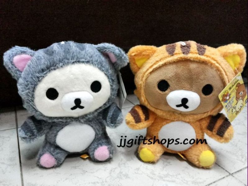 ตุ๊กตาหมี เซ็ตคู่ ริลัคคุมะ และ โคริลัคคุมะ ขนาด 7 นิ้ว