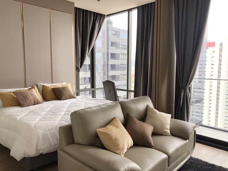 ให้เช่า แอชตัน สีลม พื้นที่ 35 ตร.ม. 1 ห้องนอน ให้เช่า 25,000 บ/ด