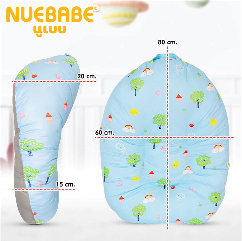 Nuebabe ที่นอนกันกรดไหลย้อน เอียง 30 องศา COTTON 100%