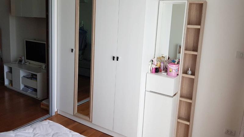 ให้เช่าคอนโด แอ็บสแตร็กส์ พหลโยธิน พาร์ค พื้นที่ 38 ตรม. 1 ห้องนอน เช่า 13,500 บ/ด