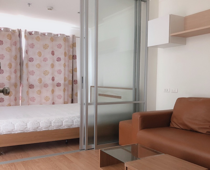 ให้เช่าคอนโด ลุมพินี วิลล์ แจ้งวัฒนะ-ปากเกร็ด พื้นที่ 23 ตร.ม. 1 ห้องนอน เช่า 6,700 บ/ด