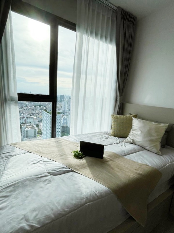 ให้เช่าคอนโด ไลฟ์ อโศก - พระราม 9 พื้นที่ 40 ตร.ม. 2 ห้องนอน เช่า 34,000 บ/ด