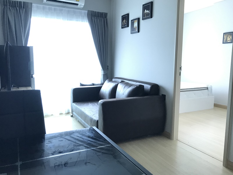 ให้เช่าคอนโด เดอะ ริช สาทร-ตากสิน พื้นที่ 35 ตร.ม. 1 ห้องนอน เช่า 13,000 บ/ด