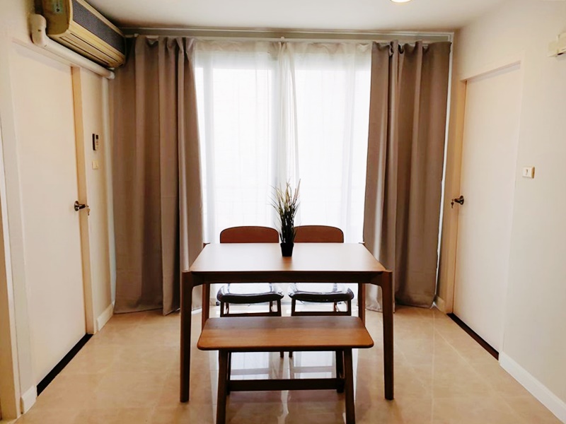 ให้เช่าคอนโด ริเวอร์ เฮเว่น พื้นที่ 60 ตร.ม. 2 ห้องนอน เช่า 21,000 บาท/เดือน