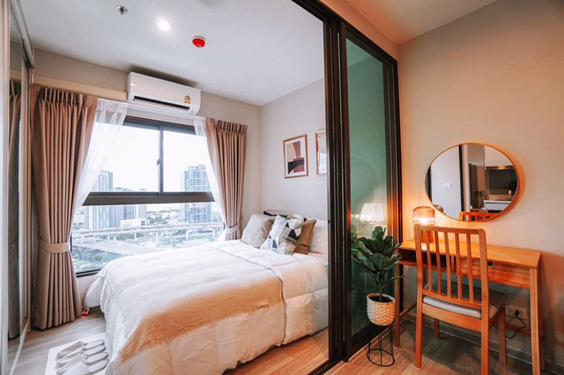 ให้เช่าตอนโด เดอะ ไพรเวซี่ พระราม 9 พื้นที่ 23.50 ตรม. 1 ห้องนอน เช่า 11,500 บ/ด