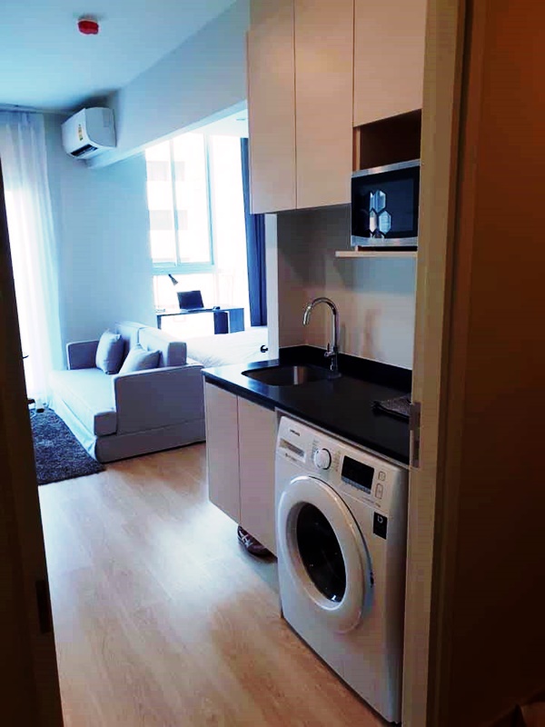 ให้เช่าคอนโด โนเบิล รีวอลฟ์ รัชดา 2 พื้นที่ 25 ตร.ม. สตูดิโอ เช่า 15,000 บ/ด