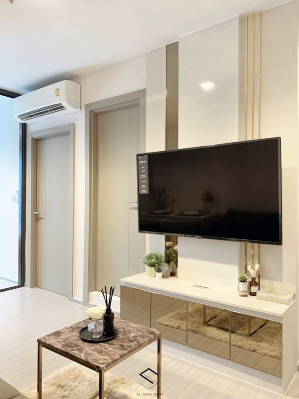 ให้เช่าคอนโด ไลฟ์ อโศก - พระราม 9 พื้นที่ 40 ตร.ม. 2 ห้องนอน เช่า 20,000 บ/ด