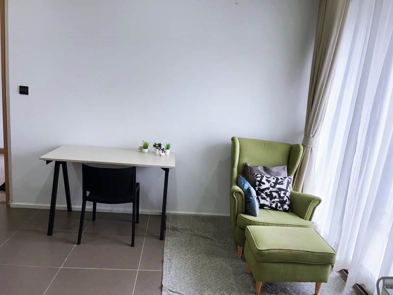 ให้เช่า เอ็ม จตุจักร พื้นที่ 34 ตร.ม. 1 ห้องนอน เช่า 19,000 บ/ด