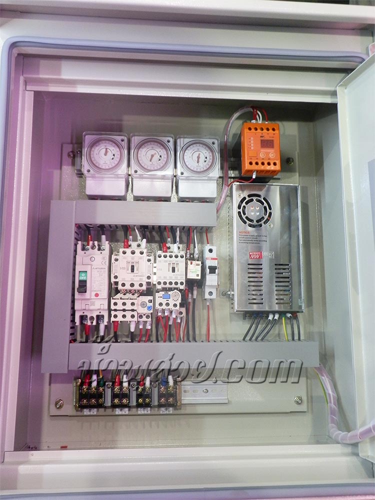 บ่อน้ำพุพญานาค พ่นน้ำใส่ลูกแก้ว ที่ บ.KSN Capital จำกัด บางพลี