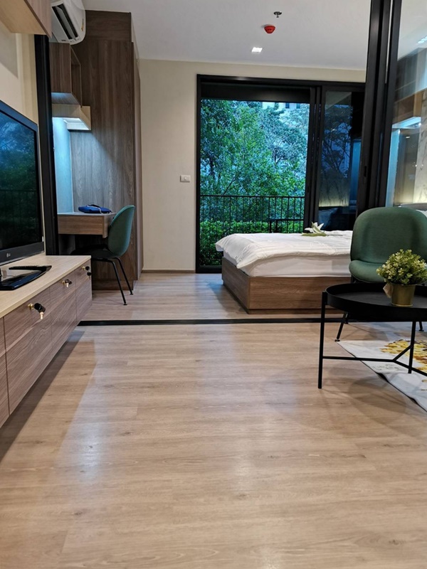 ให้เช่าคอนโด เดอะ ไลน์ พหลโยธิน พาร์ค พื้นที่ 35 ตรม. 1 ห้องนอน เช่า 17,000 บาท/เดือน