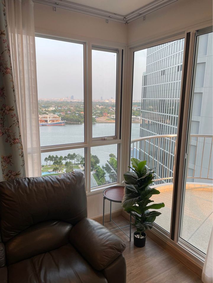 ให้เช่าคอนโด ศุภาลัย ริวา แกรนด์ พระราม 3 พื้นที่ 100 ตรม. 2 ห้องนอน ราคาเช่า 48,000 /เดือน