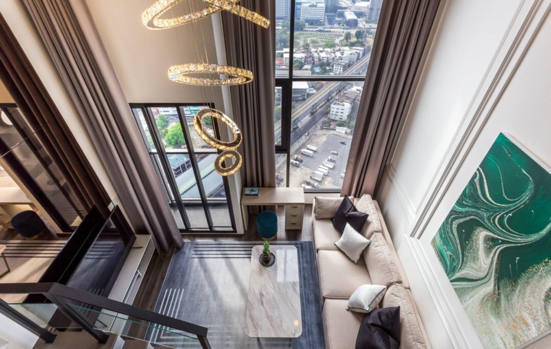 ให้เช่า ไนท์บริดจ์ สเปซ รัชโยธิน 38 ตร.ม Duplex 1 ห้องนอน ราคา 35,000 บาท/เดือน