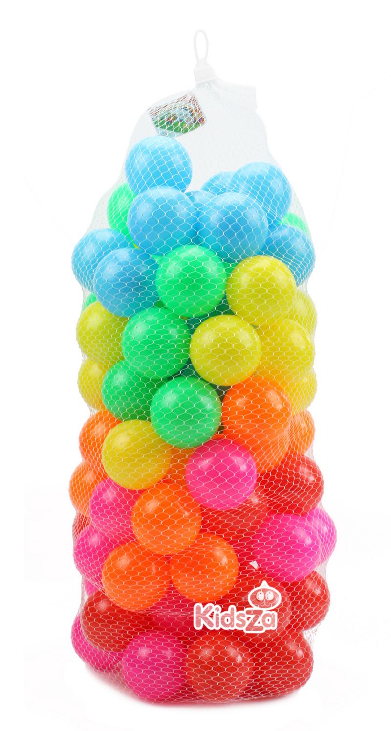 ของเล่นเด็ก ลูกบอล 100 ลูก ปลอดสารพิษ รุ่นเนื้อหนา ขนาด 3 นิ้ว สีพาสเทล