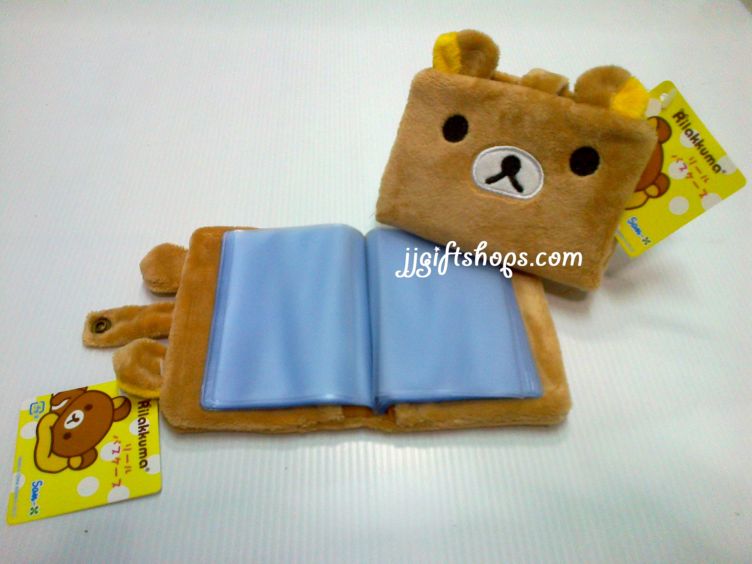 กระเป๋าใส่นามบัตร Rilakkuma มี 20 ช่องค่ะ