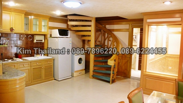 ขายหรือให้เช่าคอนโด วิภาวดี สวีท ห้องดูเพล็กซ์ 2 ชั้น พื้นที่ 144 ตร.ม. 2 ห้องนอน ขาย 7 ล้านบาท หรือ เช่า 25,000 บ/ด