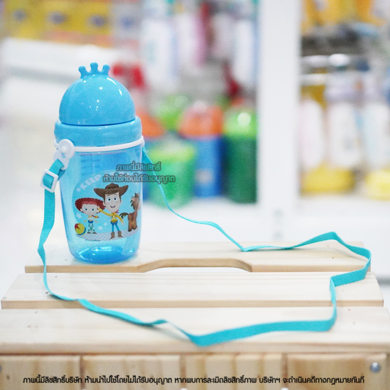 Pureen ถ้วยหลอดดูด 360ml พร้อมสายคล้อง ลาย Toy Story Straw Cup with Strap