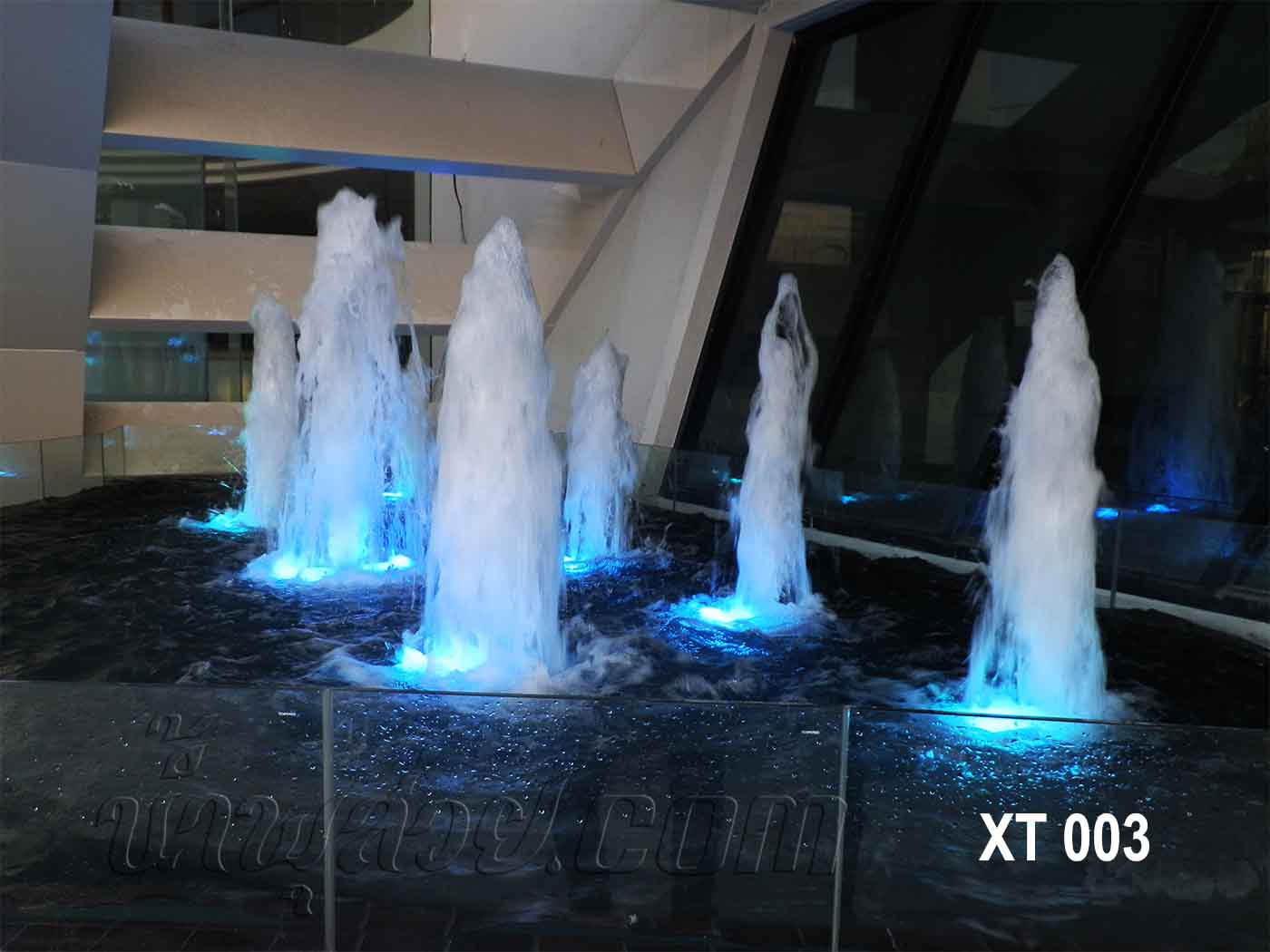 บ่อน้ำพุ ที่ ร.ร.The X Treme หัวหมาก กรุงเทพกรีฑา