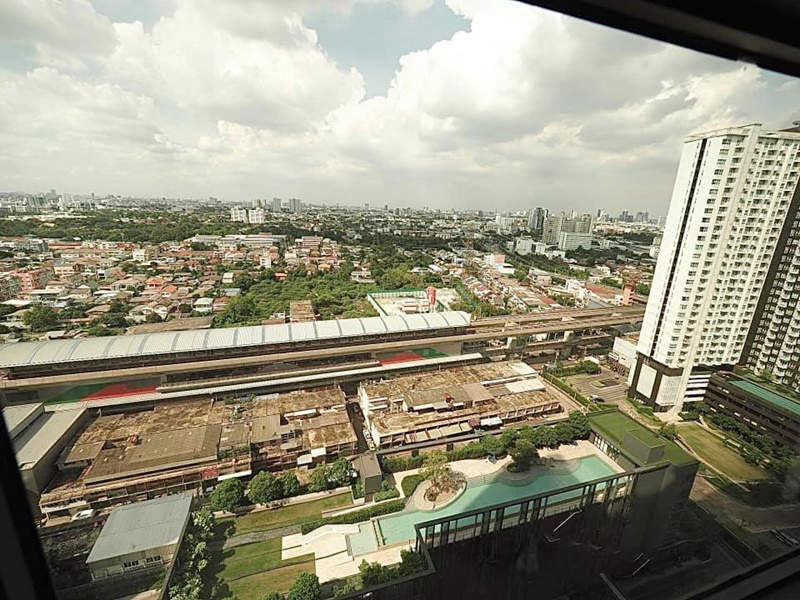 ให้เช่าคอนโด เดอะ ไลน์ วงศ์สว่าง พื้นที่ 32 ตร.ม. 1 ห้องนอน เช่า 12,000 บ/ด