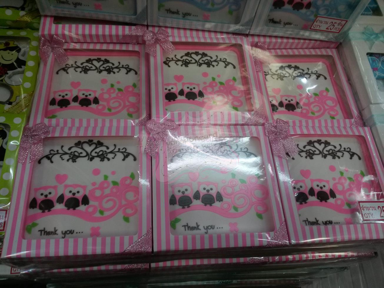 จานรองแก้วยางหยอดแพคกล่อง