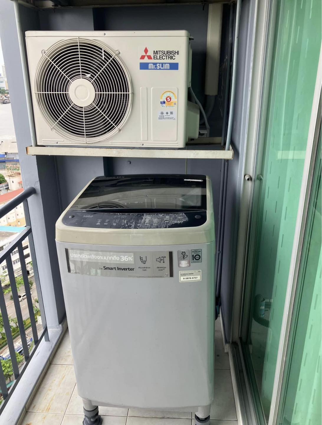 ให้เช่าคอนโด ลุมพินี วิลล์ ราษฎร์บูรณะ-ริเวอร์วิว 30.19 ตร.ม. 1 ห้องนอน เช่า 9,000 บ/ด