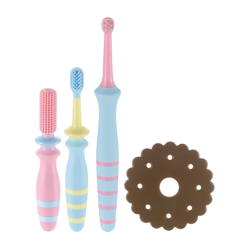 Richell ริเชล ชุดแปรงสีฟันเด็กเริ่มต้น แปรงสีฟันสำหรับเด็ก รุ่นTLI Step 2