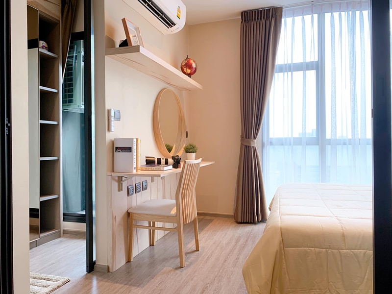 ให้เช่าคอนโด ริทึ่ม เอกมัย พื้นที่ 35 ตร.ม. 1 ห้องนอน เช่า 35,000 บ/ด