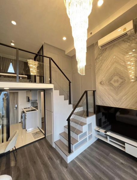 ให้เช่า ไนท์บริดจ์ สเปซ รัชโยธิน 37ตร.ม Duplex 1 ห้องนอน ราคา 26,000 บาท/เดือน