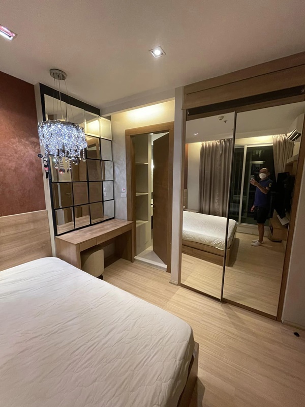 ให้เช่าคอนโด ริทึ่ม รัชดา-ห้วยขวาง พื้นที่ 46 ตร.ม. 1 ห้องนอน เช่า 20,000 บ/ด