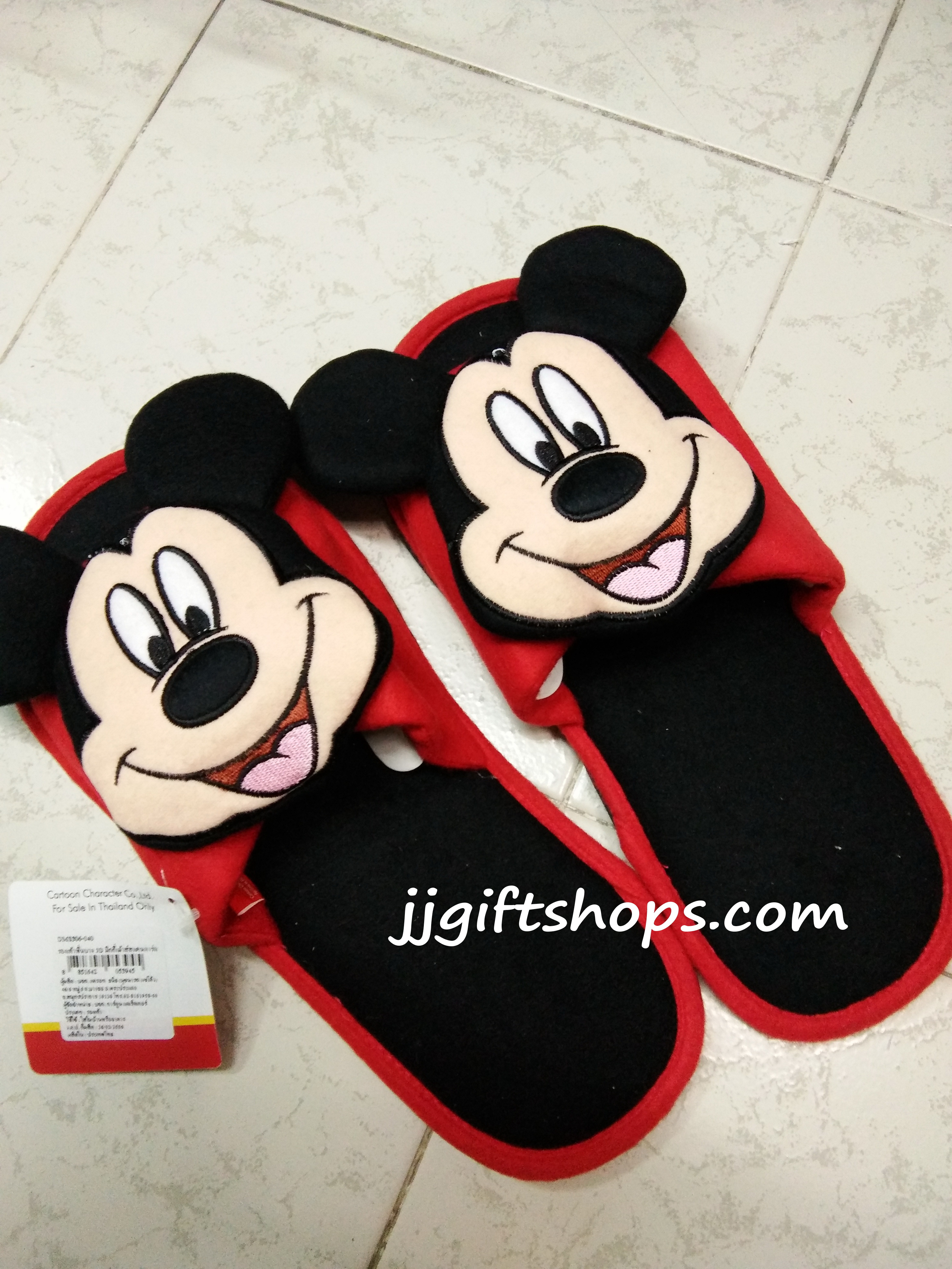 รองเท้าเดินในบ้าน ลายมิกกี้เมาส์ Mickey Mouse