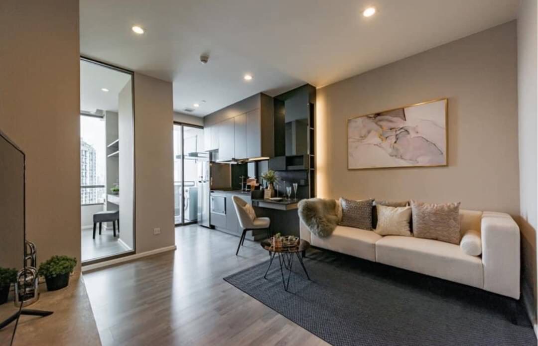 ให้เช่า เดอะ รูม สุขุมวิท 69 พื้นที่ 35 ตร.ม. 1 ห้องนอน เช่า 25,000 บาท/เดือน