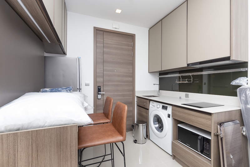 ให้เช่าคอนโด เดอะ ไลน์ พหลฯ-ประดิพัทธ์ พื้นที่ 26.88 ตร.ม. 1 ห้องนอน เช่า 17,000 บ/ด