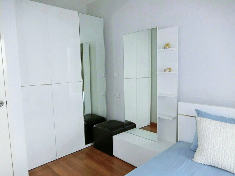 ให้เช่าคอนโด เดอะ มาร์ค รัชดา-แอร์พอร์ต ลิงค์ พื้นที่ 35 ตรม. 1 ห้องนอน เช่า 14,000 บ/ด