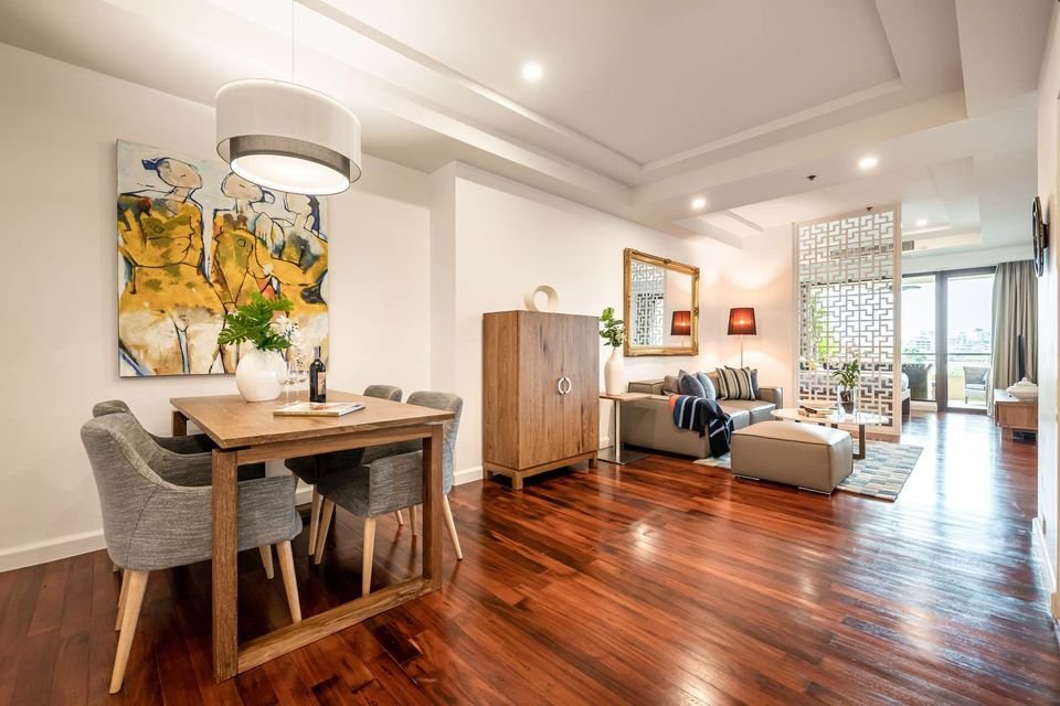 ขาย/ให้เช่าคอนโด บ้าน เจ้าพระยา พื้นที่ 94.5 ตร.ม. 2 ห้องนอน เช่า 40,000 บ/ด ขาย 10.5 ล.