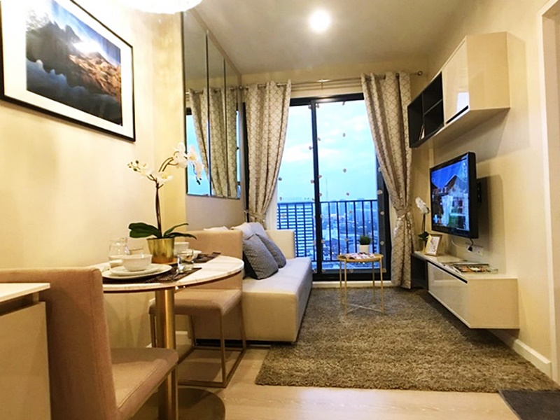 ให้เช่าคอนโด เดอะ นิช ไพร์ด ทองหล่อ-เพชรบุรี พื้นที่ 31 ตร.ม. 1 ห้องนอน เช่า 16,000 บ/ด