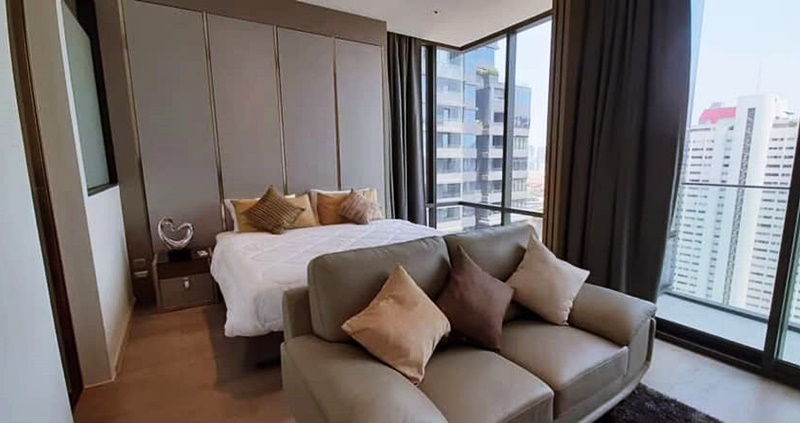 ให้เช่า แอชตัน สีลม พื้นที่ 35 ตร.ม. 1 ห้องนอน ให้เช่า 25,000 บ/ด