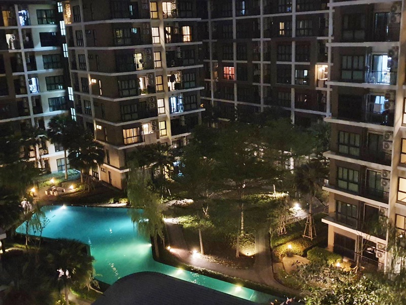 ให้เช่าคอนโด ฮอลล์มาร์ค งามวงศ์วาน พื้นที่ 27.79 ตร.ม. 1 ห้องนอน เช่า 7,500 บ/ด