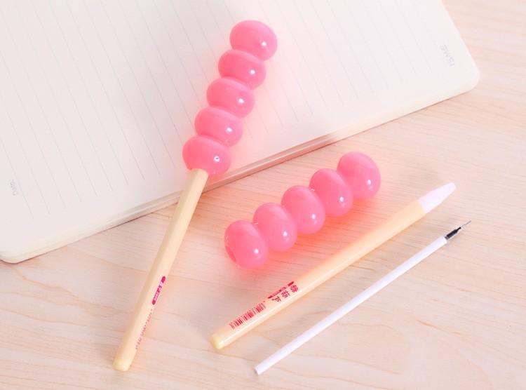 ปากกาเจล ลูกกวาด สีหวาน (ซื้อ 3 ราคาส่ง 15 บาท/ชิ้น)