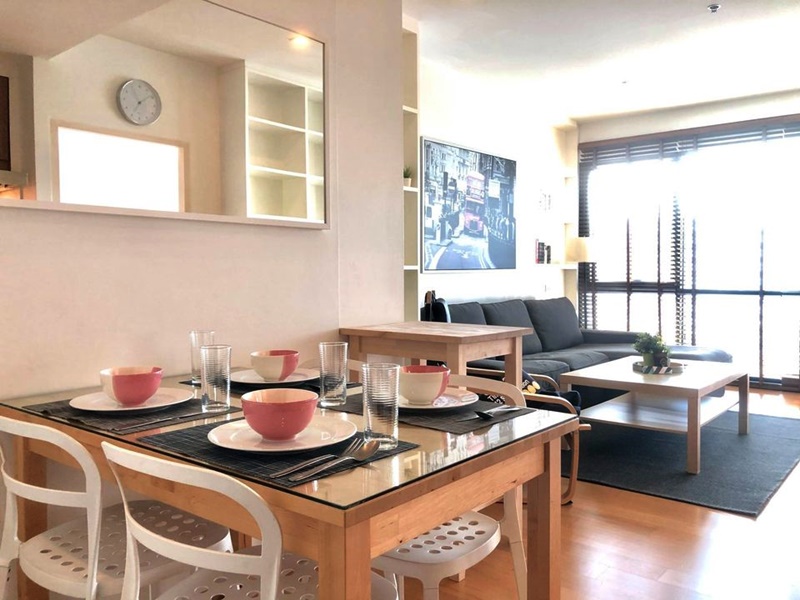 ให้เช่าคอนโด โนเบิล รีเฟลกซ์ พื้นที่ 55 ตร.ม. 1 ห้องนอน เช่า 26,000 บ/ด