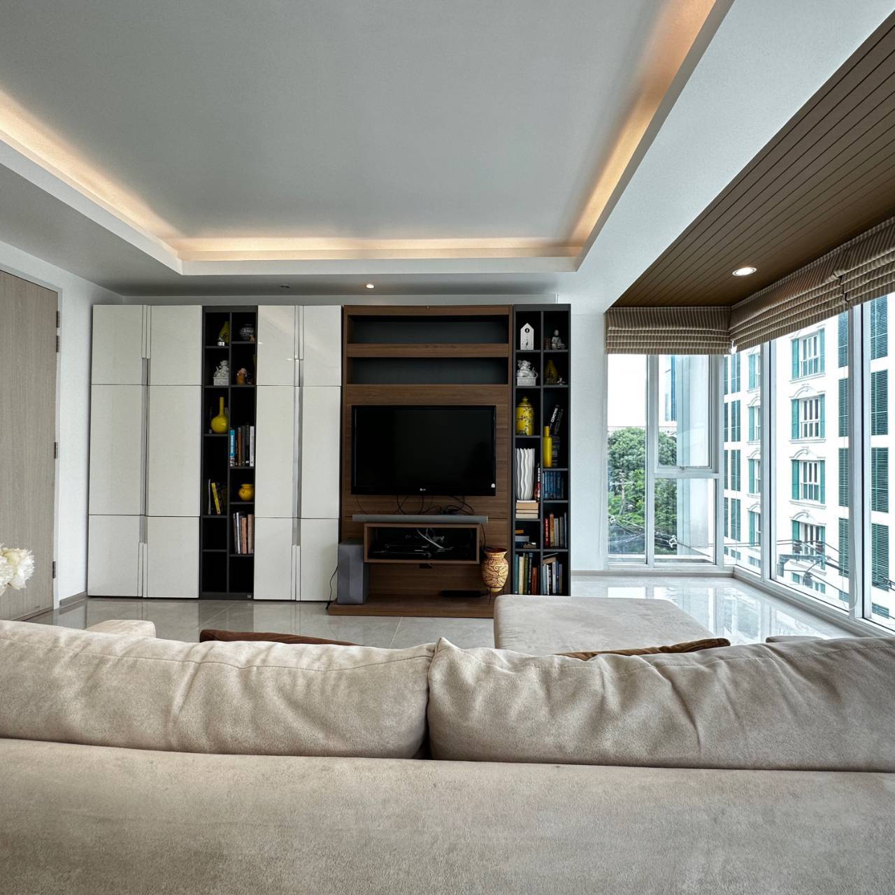 ให้เช่าคอนโด โฟคัส ออน ศาลาแดง พื้นที่ 57 ตรม. 2 ห้องนอน ราคาเช่า 40,000 /เดือน