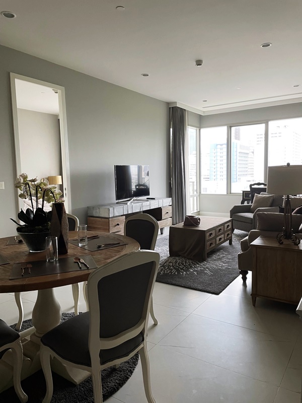 ให้เช่าคอนโด 185 ราชดำริ พื้นที่ 114 ตรม. 2 ห้องนอน เช่า 85,000 บาท/เดือน